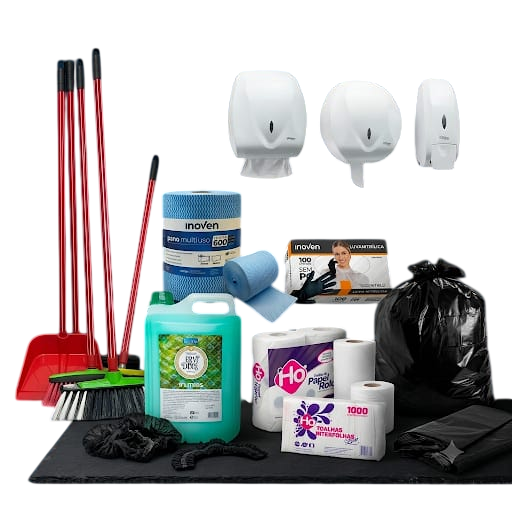 Produtos de higiene pessoal e limpeza